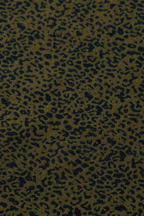 ALL OVER PRINTED MOCKNECK LONG SLEEVED SHIRT LEOPARD SPOT GR 7