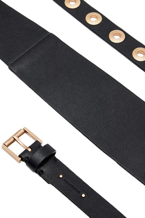 DELILAH ALCOR BELT BLACK/WARM BRASS 5