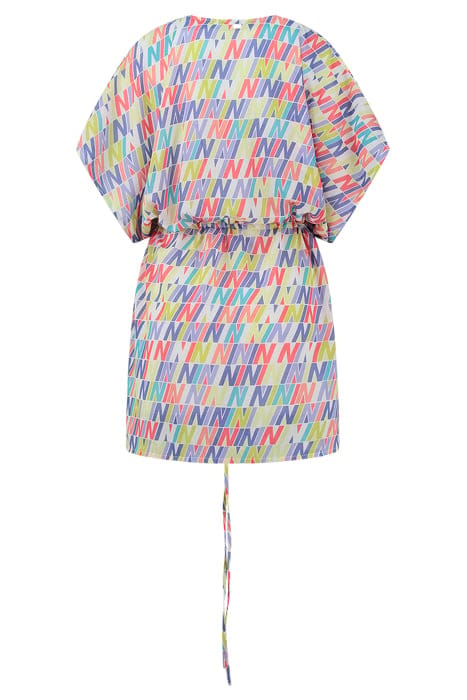 COLOURFUL KAFTAN BLUE LAGOON/STAR WHITE 2