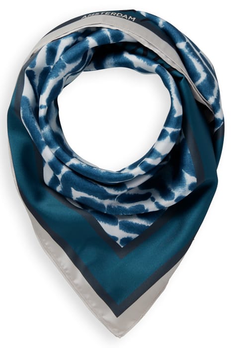 MUSIC MAP SCARF DISCO DYE BOTTLE GREEN SCARF 1