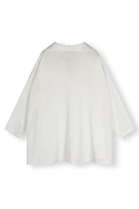 FLOWY BLOUSE WOVEN ECRU 4