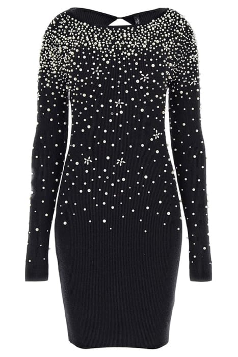 MARCIANO BY GUESS KIM PEARLS LS DRESS SWTR DOWNEY HEATHER 4