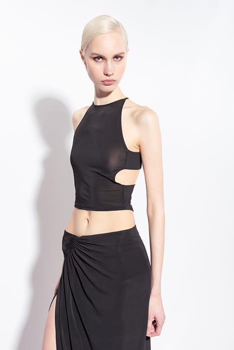VILNIUS BLOUSE BLACK 1