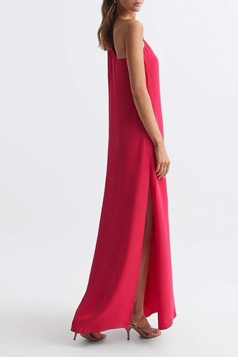 NINA-CAPE MAXI DRESS — PINK 4