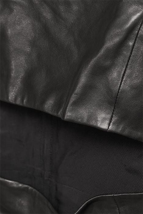 TABATA LEATHER DRESS IN BLACK 5