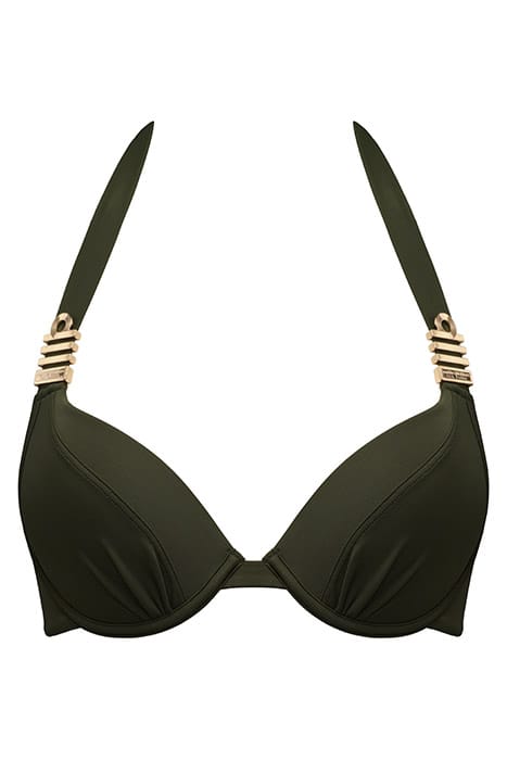 ROYAL NAVY SEAWEED GREEN PUSH UP BIKINI TOP 3