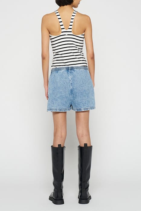 SPORTY WRAPPER STRIPE ECRU/BLACK 3