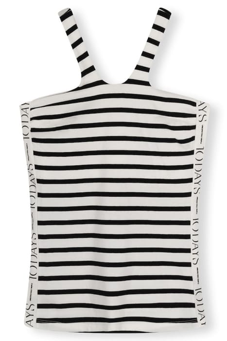 SPORTY WRAPPER STRIPE ECRU/BLACK 4