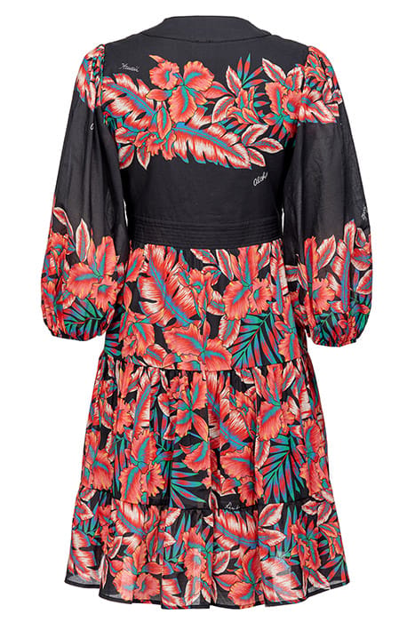 BALTO DRESS BLACK/RED MULTI 2