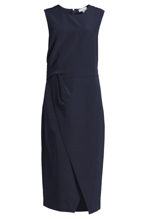 CASSIA STRUCTURED MIDI DRESS NAVY 3