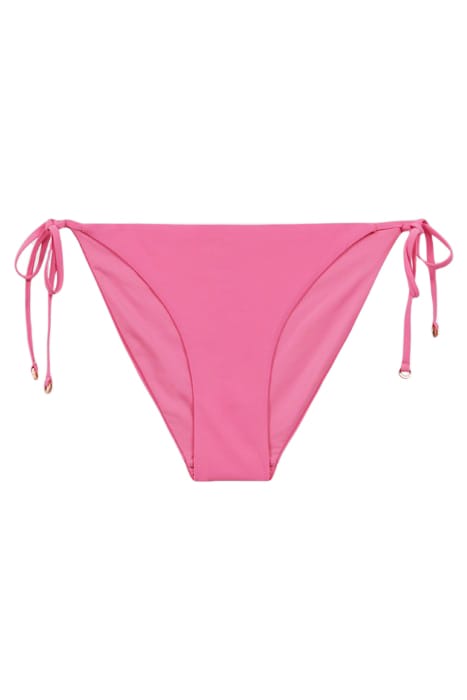 RIPLEY-TIE BIKINI BOTTOM — PINK 3