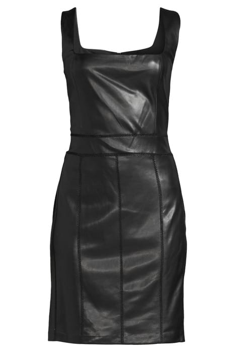 MARCIANO BY GUESS SL JANICE DRESS JET BLACK MULTI 4