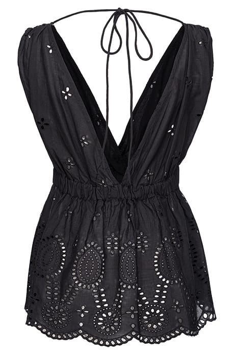 ZIGOPETALUM TANK TOP BLACK 2