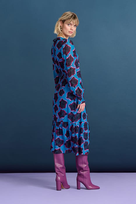 DRESS - FLOWER POP BLUE 5