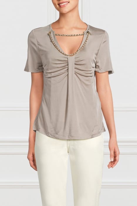 MARCIANO BY GUESS DELFINA KNIT TOP BLOUSE MINDFUL 1