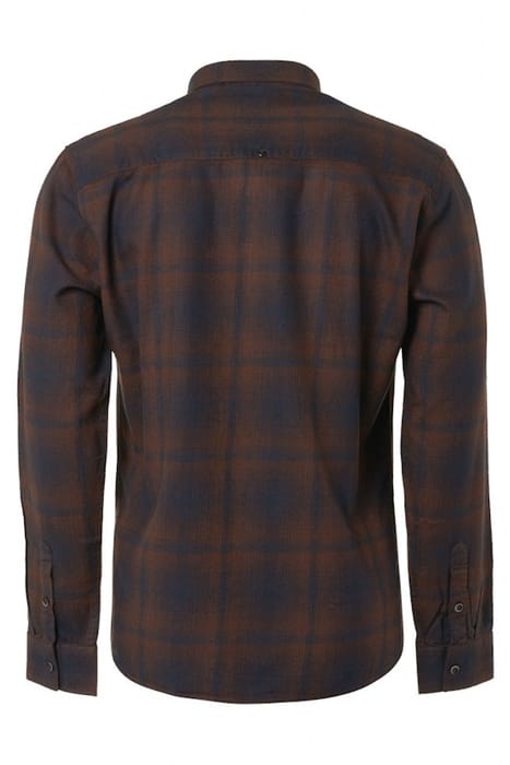 SHIRT CHECK BROWN 5