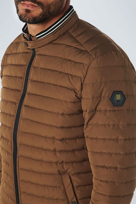 JACKET SHORT FIT PADDED CAMEL 6