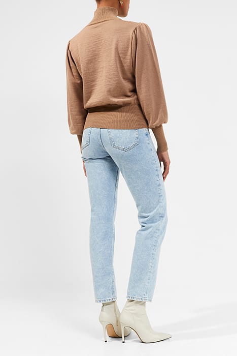 PF MACEY STAR EMBROIDERY JMPR CAMEL 2