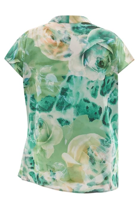 MARCIANO BY GUESS SORAYA TOP ROSES BOU BOUQUET BLOUSE PRINT 5