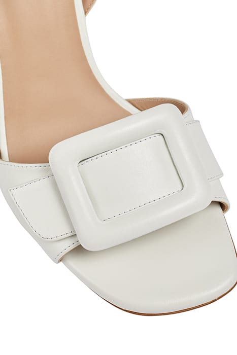 FS FLORANCE LEATHER BUCKL WHITE 4