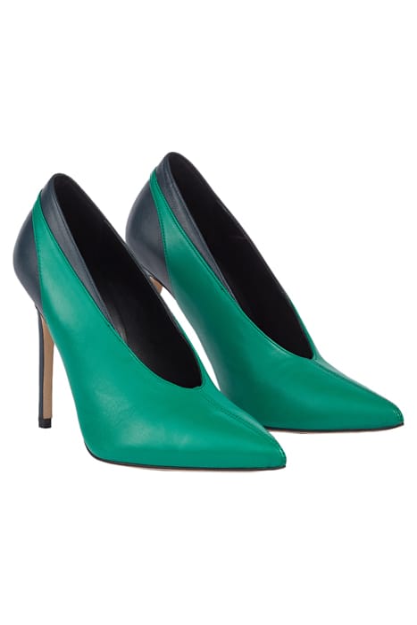 CC QUINNY POINTED COLOUR GREEN/BLUE 2