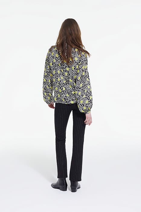 TOP LAVALIERE WILD BLOSSOM WHITE ECRU / YELLOW 4