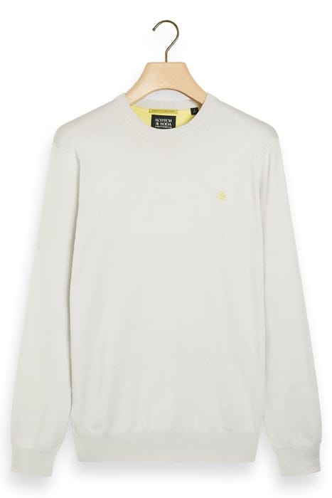 ESSENTIAL PULLOVER CREWNECK HERON GREY 4