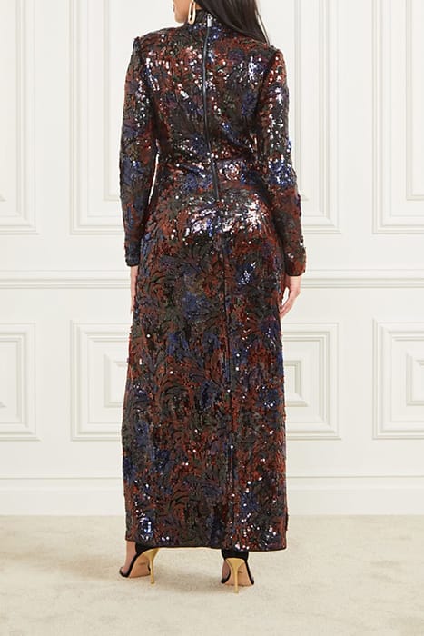 MARCIANO BY GUESS JASMINE LONG DRESS DELIGHT SEQUINS 2