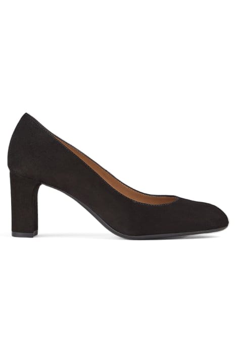 WINOLA NEW BLOCK HEEL PUM BLACK 1