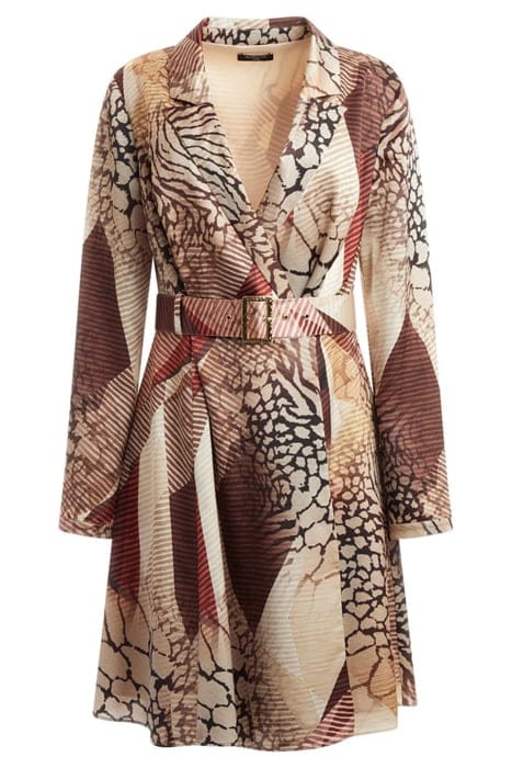 MARCIANO BY GUESS SOPHIA FLARE DRESS EARTH RHAPSODY PRINT 3