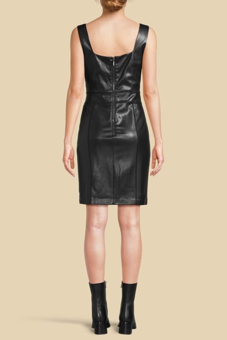 MARCIANO BY GUESS SL JANICE DRESS JET BLACK MULTI 2