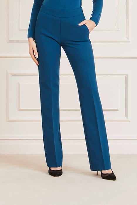 MARCIANO BY GUESS SALLY PANT NEW BLUE STRAIGHT OPAL 1