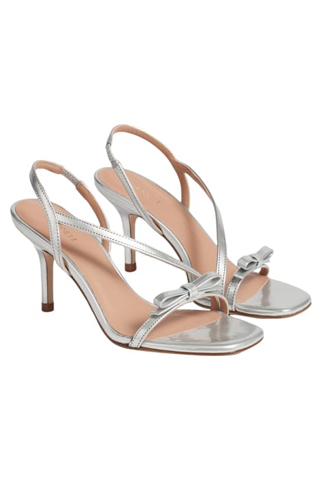SERENE - STRAPPY BOW BLUE/SILVER 2