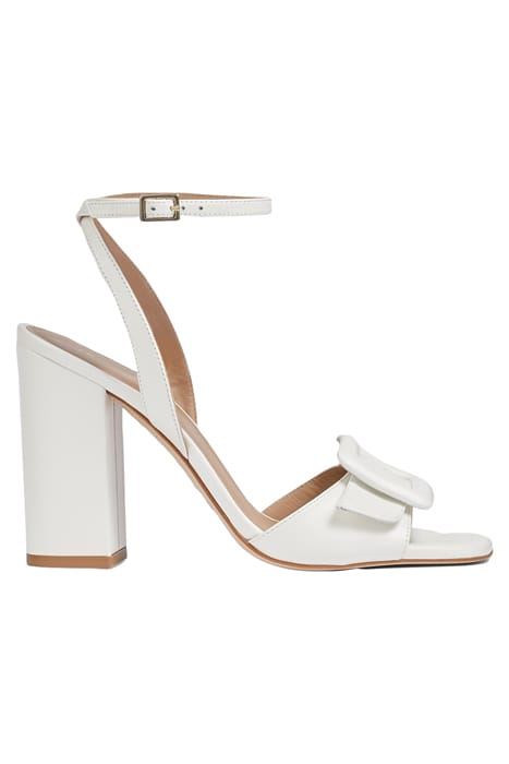 FS FLORANCE LEATHER BUCKL WHITE 1