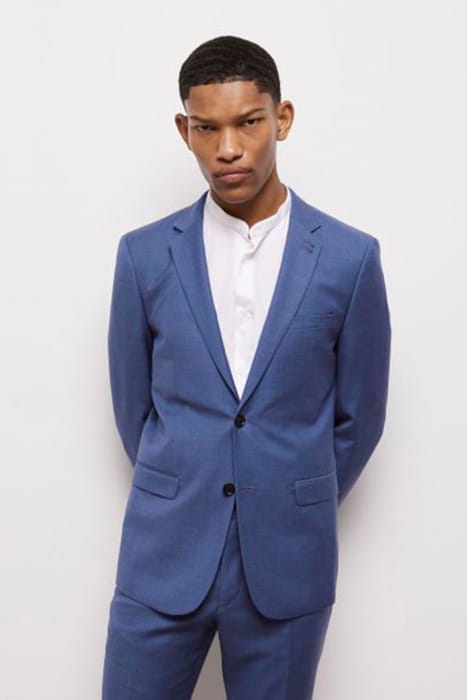 2 BUTTON SUIT JACKET BLUE 1