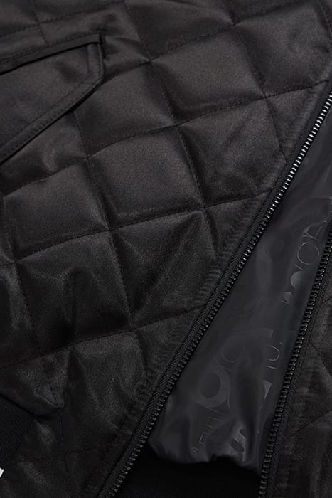 TIGER EMBROIDERED BOMBER BLACK 3