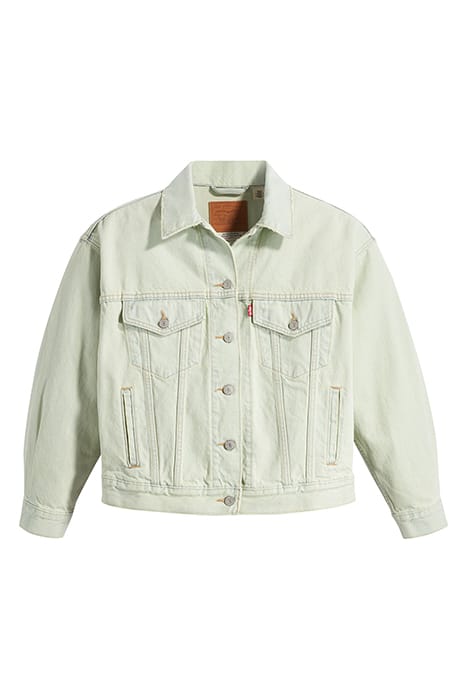90S DENIM JACKET GREEN 3