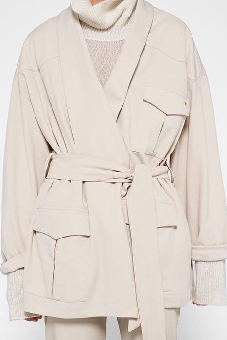 WORKER JACKET CREPE LIGHT SAFARI 5
