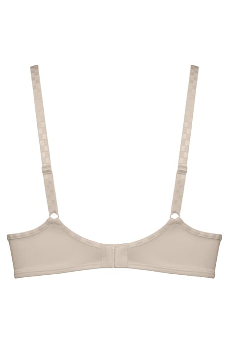 SPACE ODYSSEY CHECKERED IVORY PUSH UP BRA 2