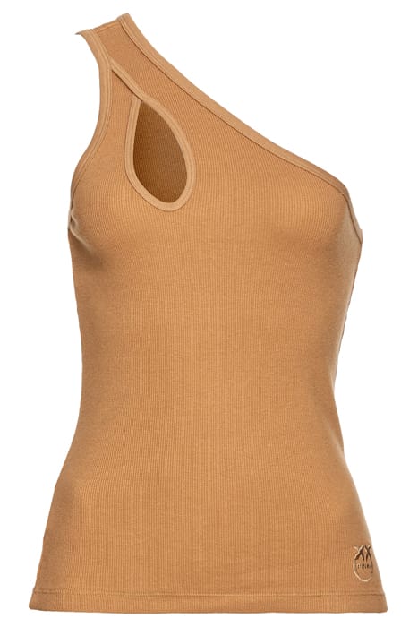 NORIMBERGA TOP COSTINA DI COTONE DONKEY BEIGE 1
