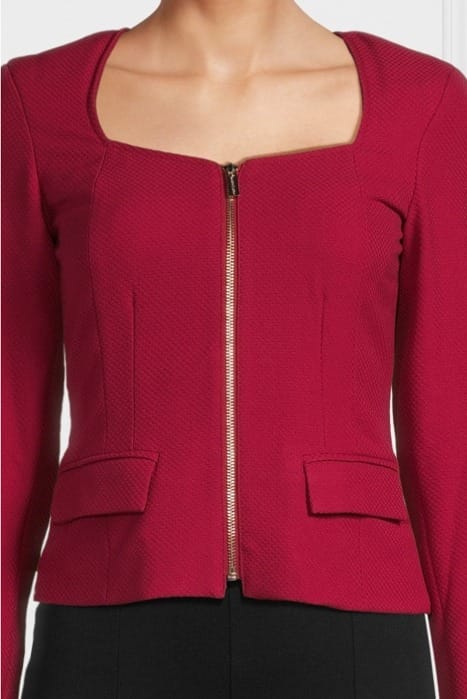 MARCIANO BY GUESS NORAH BLAZER DEEP SCARLET 4