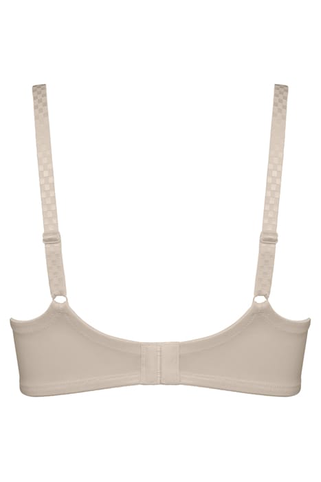 SPACE ODYSSEY CHECKERED IVORY BALCONY BRA 3
