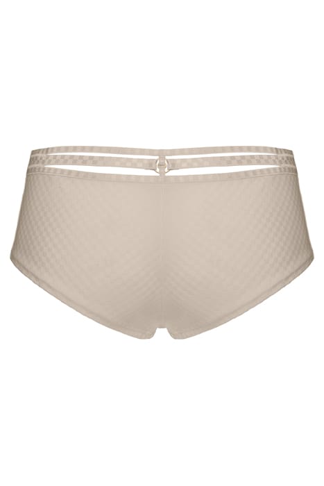 SPACE ODYSSEY CHECKERED IVORY BRAZILIAN SHORTS 4