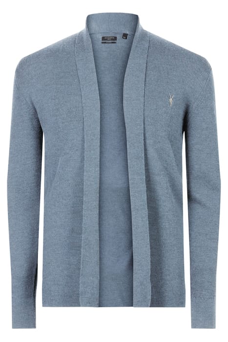 MODE MERINO OPEN CAR DUSTY BLUE 4