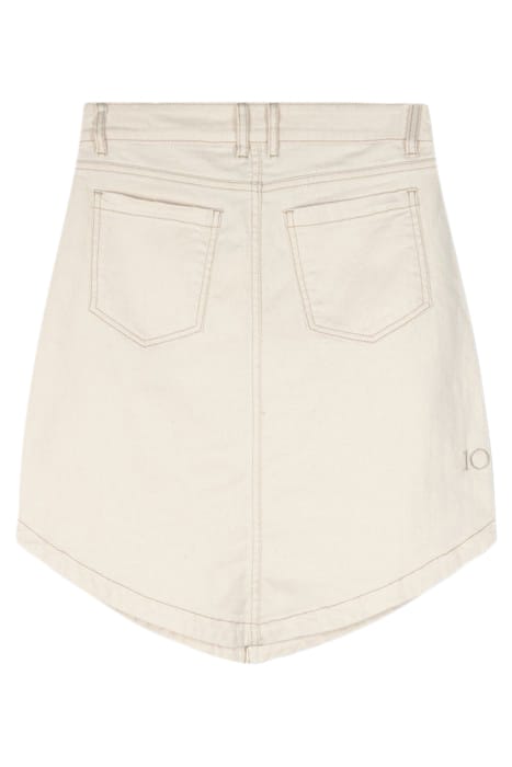 WESTERN MINI SKIRT ECRU 4