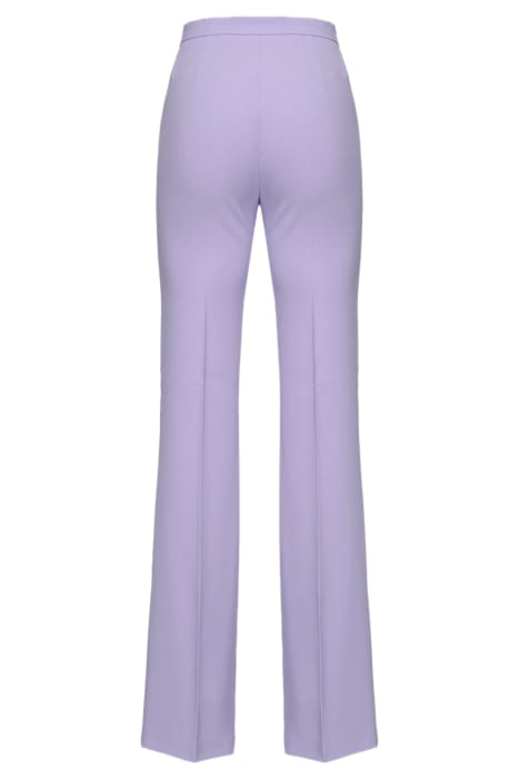 HULKA PANTALONE CREPE STRETCH LILAC DARK SORBET 4