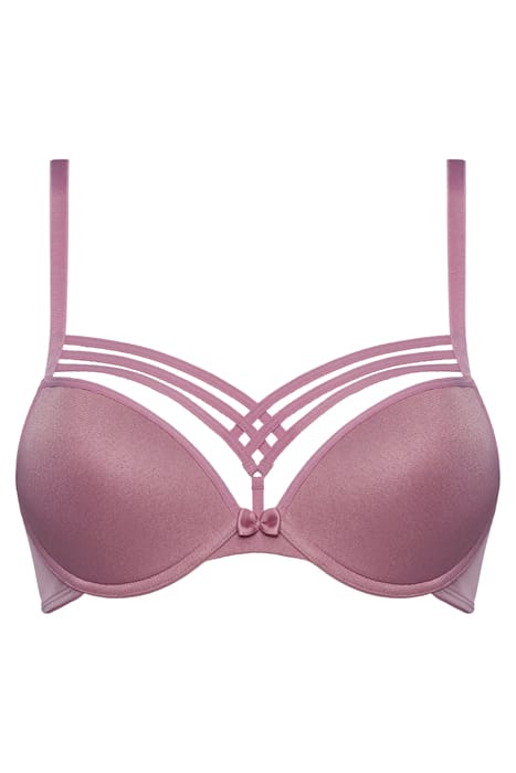 DAME DE PARIS SPARKLING PINK PUSH UP BRA 3