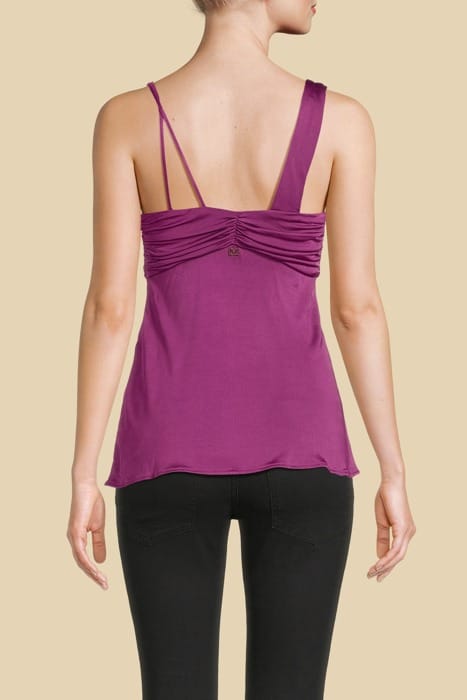 MARCIANO BY GUESS EMILIA KNIT TOP VIOLET FLOWER 2