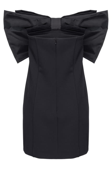 ANTIGUA ABITO CREPE STRETCH + TAFFETA BLACK 2