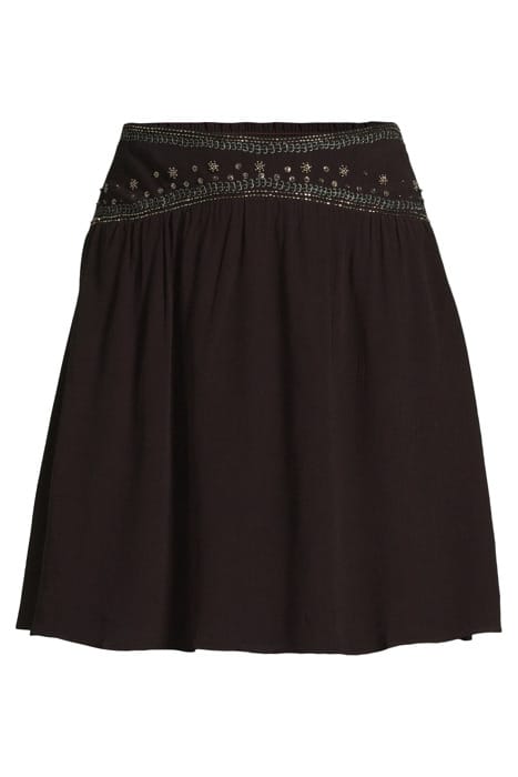 NIROKA EMBELLISHED SKIRT DARK GRAPE 3